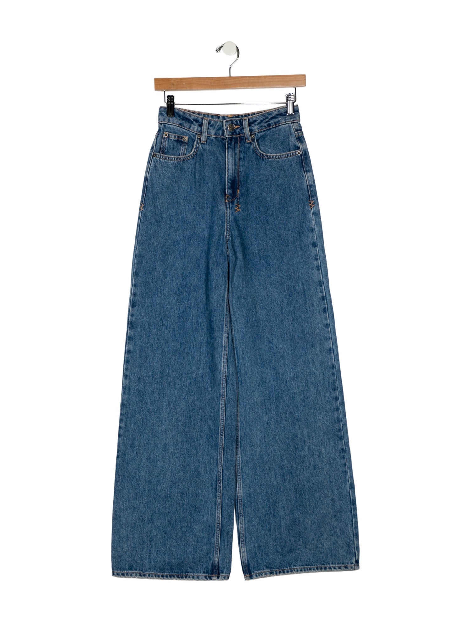 Ksubi High-Rise Wide Leg Jeans