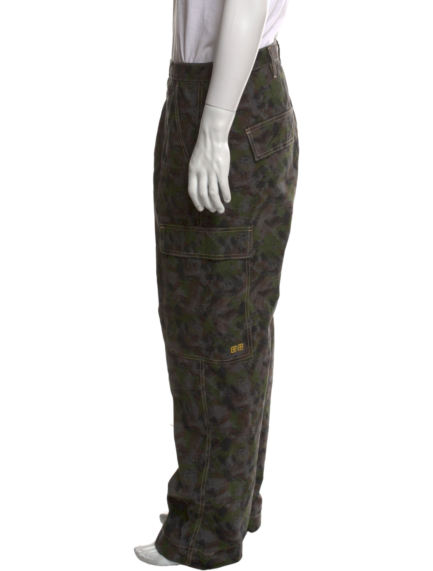 Ksubi Camouflage Print Cargo Pants