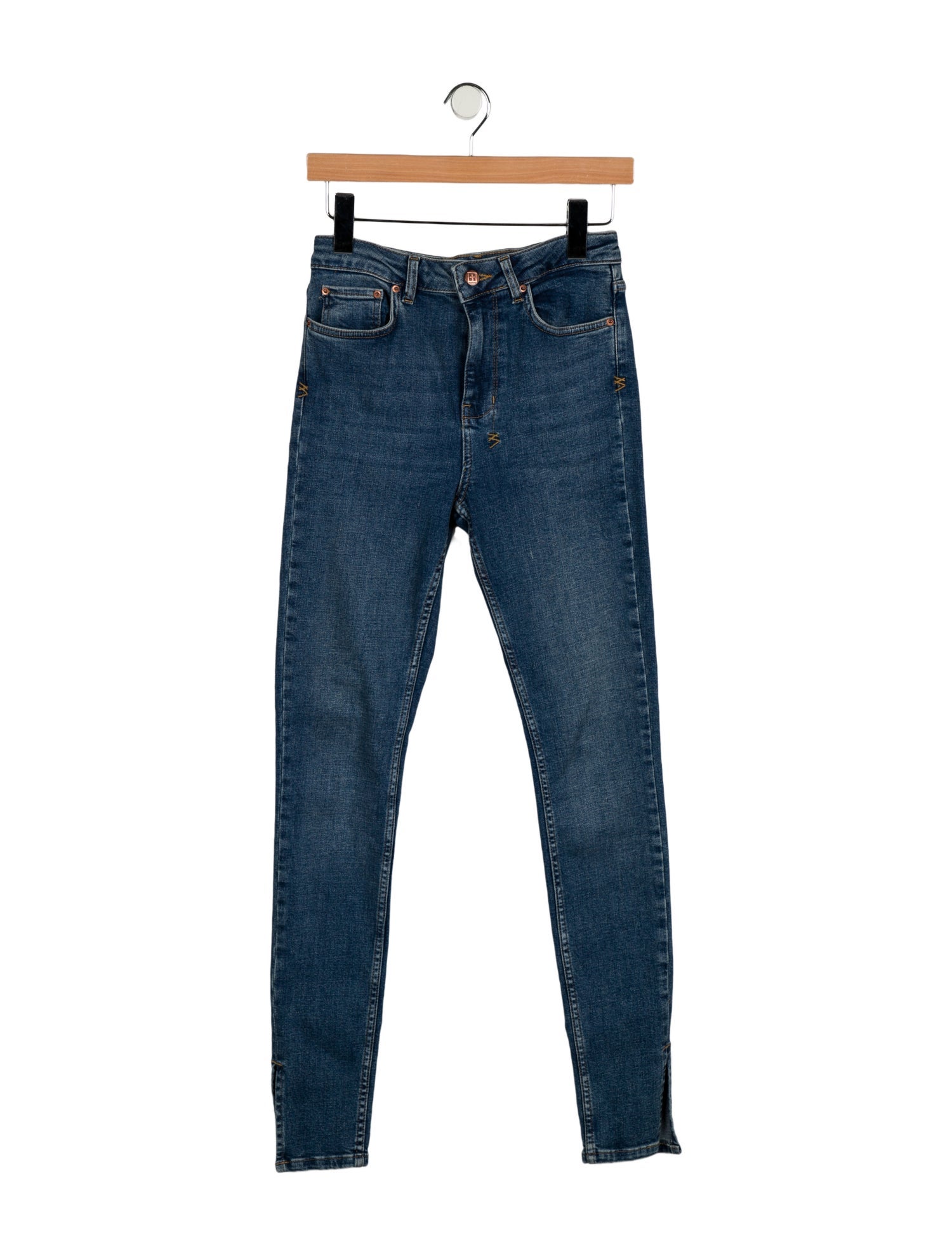 Ksubi Mid-Rise Skinny Leg Jeans