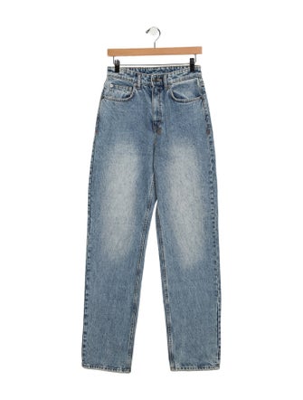 Ksubi High-Rise Straight Leg Jeans