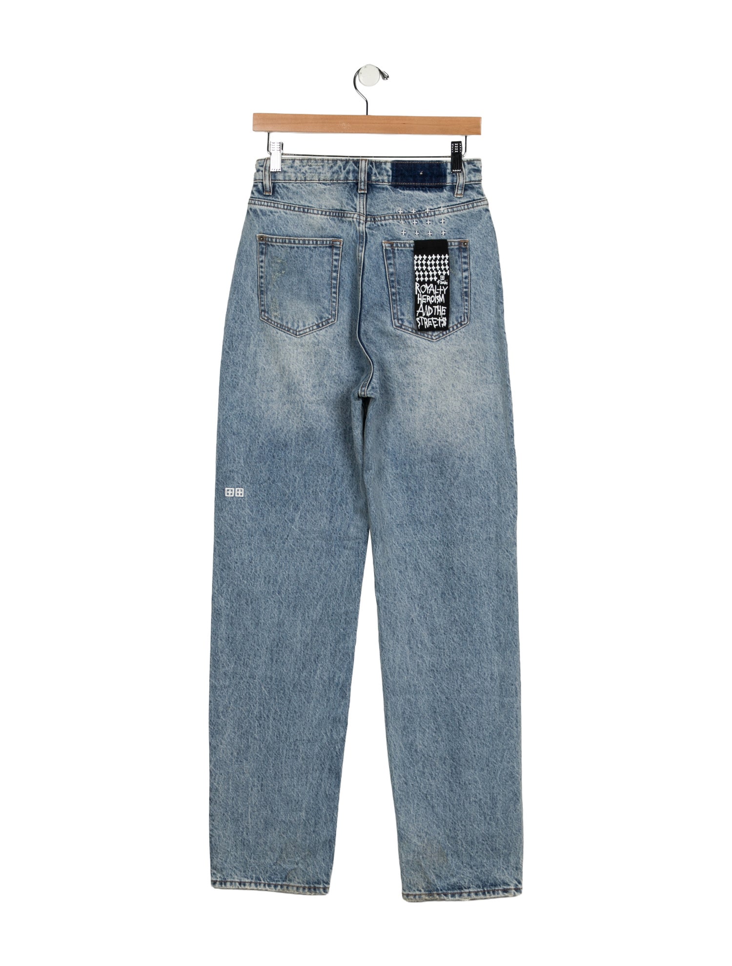 Ksubi High-Rise Straight Leg Jeans