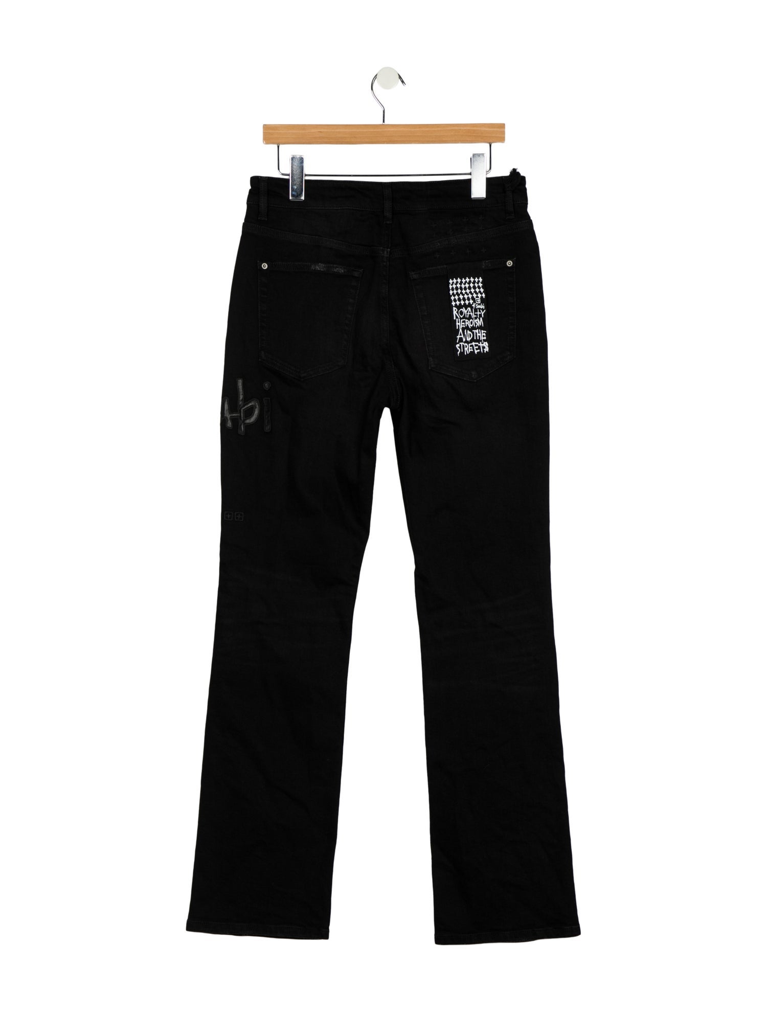 Ksubi Mid-Rise Wide Leg Jeans