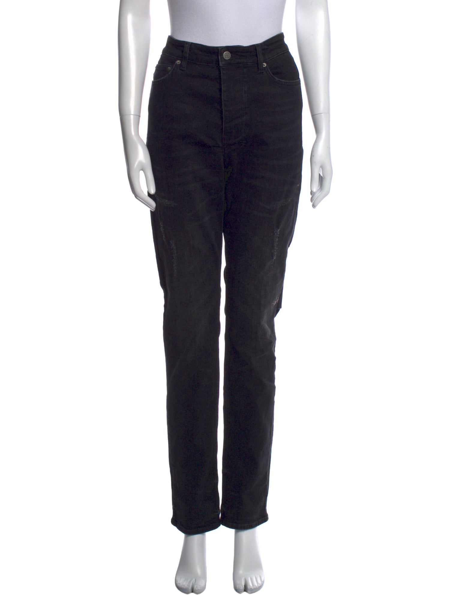 Ksubi Mid-Rise Straight Leg Jeans