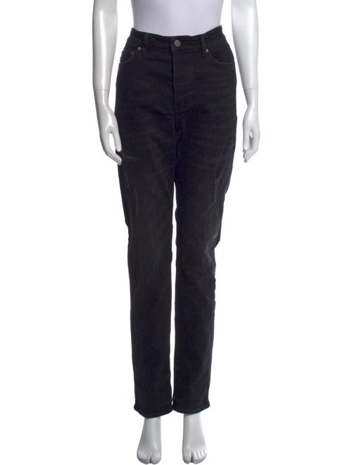 Ksubi Mid-Rise Straight Leg Jeans