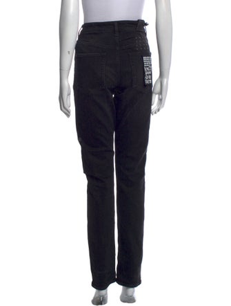 Ksubi Mid-Rise Straight Leg Jeans