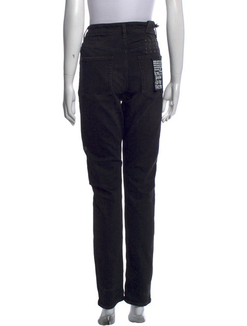 Ksubi Mid-Rise Straight Leg Jeans