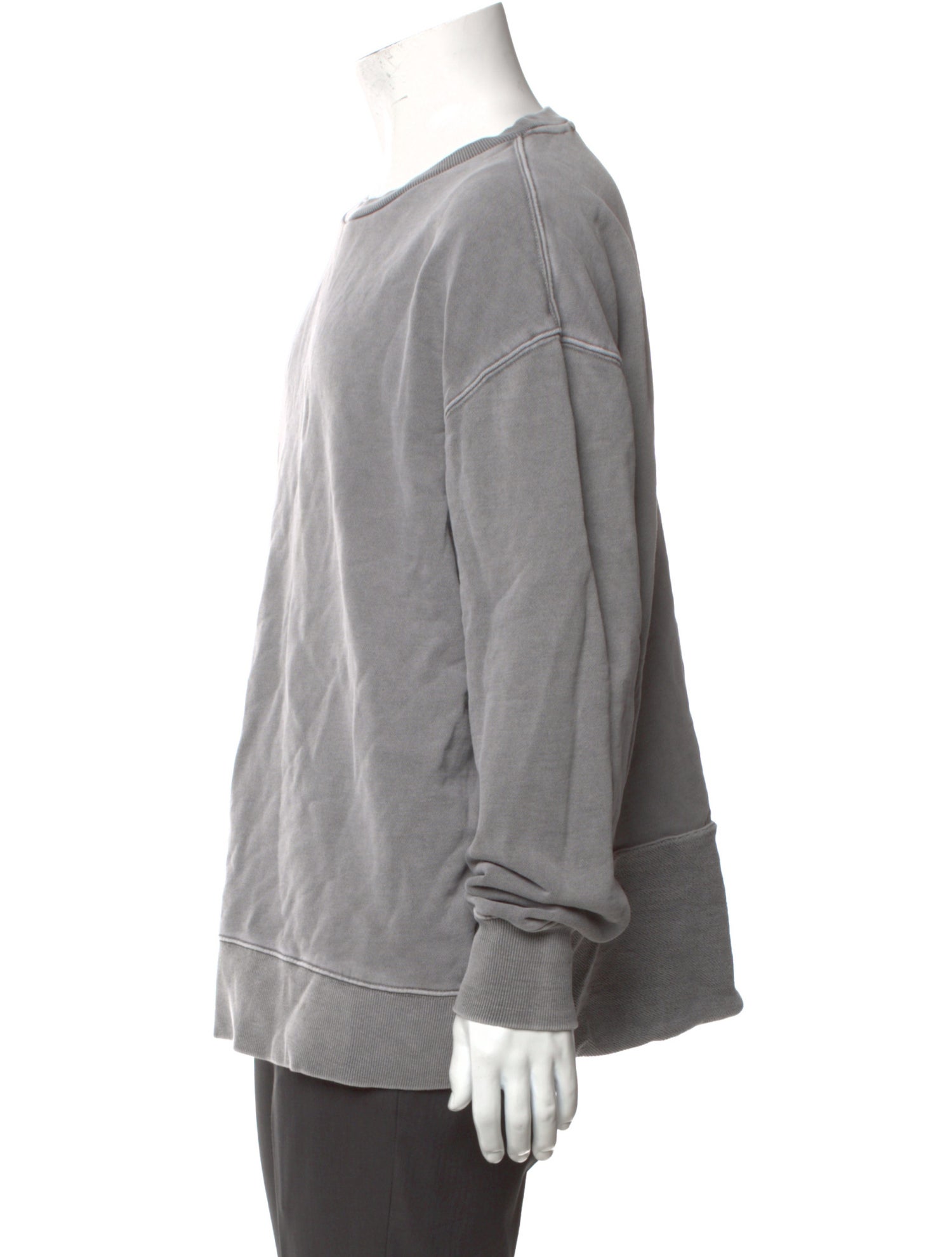 Ksubi Scoop Neck Long Sleeve Sweatshirt