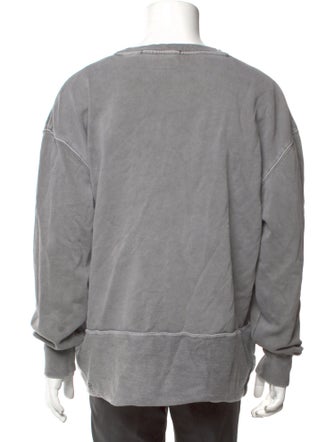 Ksubi Scoop Neck Long Sleeve Sweatshirt