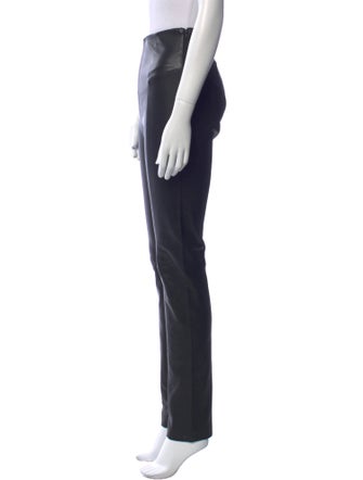 Ksubi Lamb Leather Straight Leg Pants