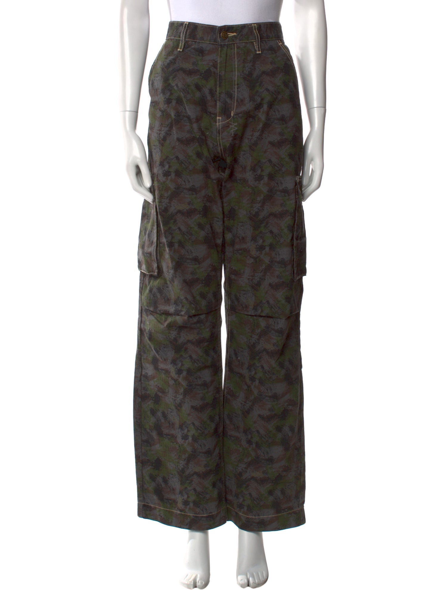 Ksubi Floral Print Wide Leg Pants