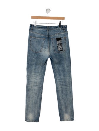 Ksubi Mid-Rise Straight Leg Jeans