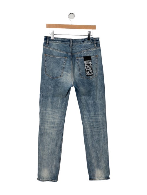 Ksubi Mid-Rise Straight Leg Jeans