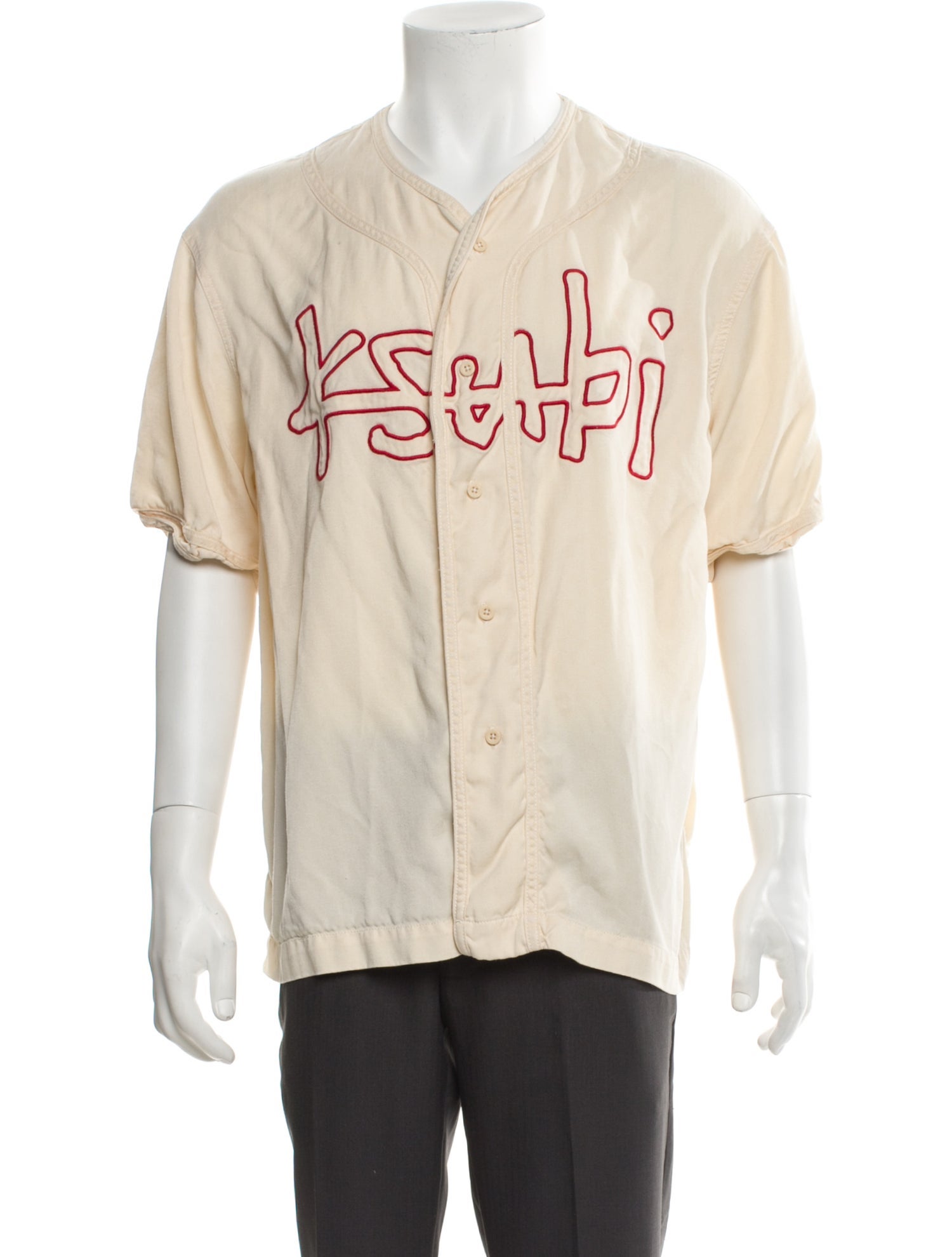 Ksubi Graphic Print Short Sleeve Western Shirt