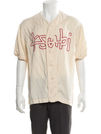 Ksubi Graphic Print Short Sleeve Western Shirt