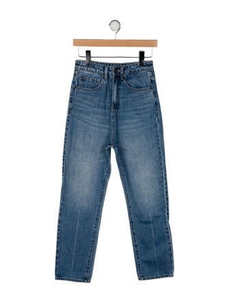 Ksubi High-Rise Straight Leg Jeans