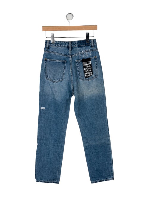 Ksubi High-Rise Straight Leg Jeans
