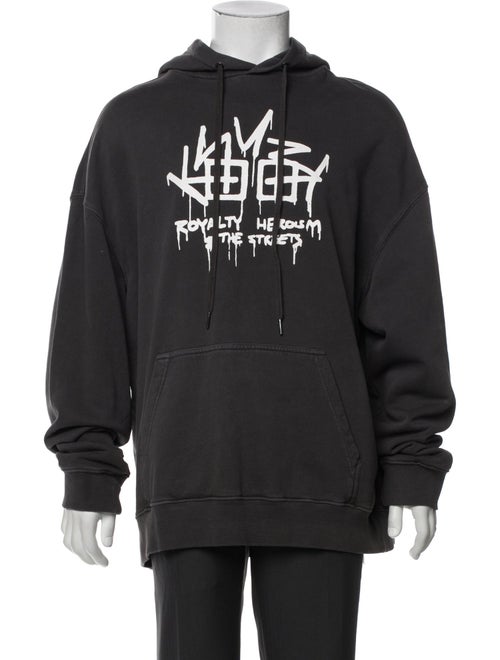 Ksubi Graphic Print Mock Neck Pullover