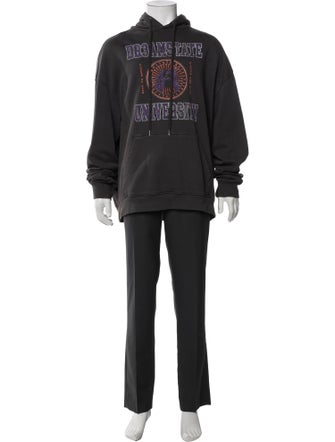 Ksubi Graphic Print Crew Neck Hoodie