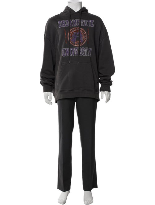 Ksubi Graphic Print Crew Neck Hoodie