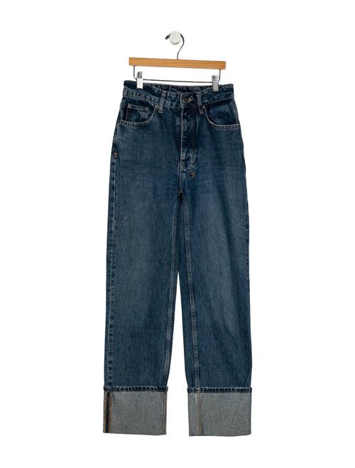 Ksubi High-Rise Straight Leg Jeans