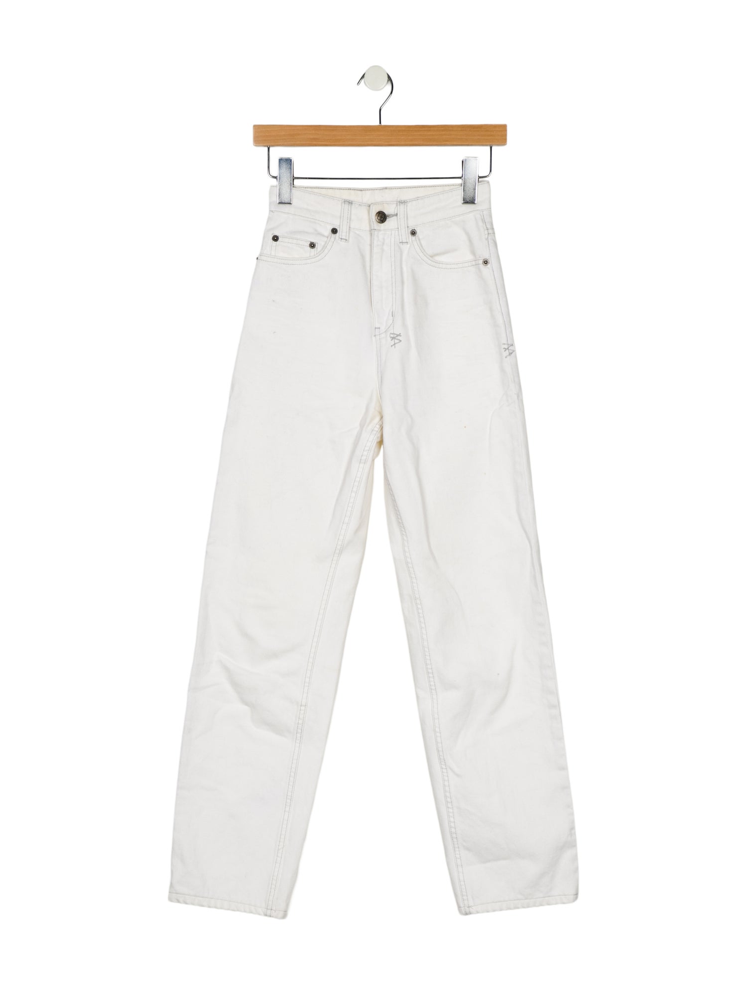 Ksubi High-Rise Straight Leg Jeans