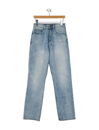 Ksubi High-Rise Straight Leg Jeans