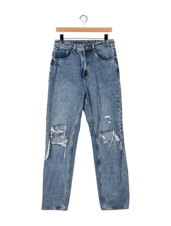 Ksubi High-Rise Straight Leg Jeans