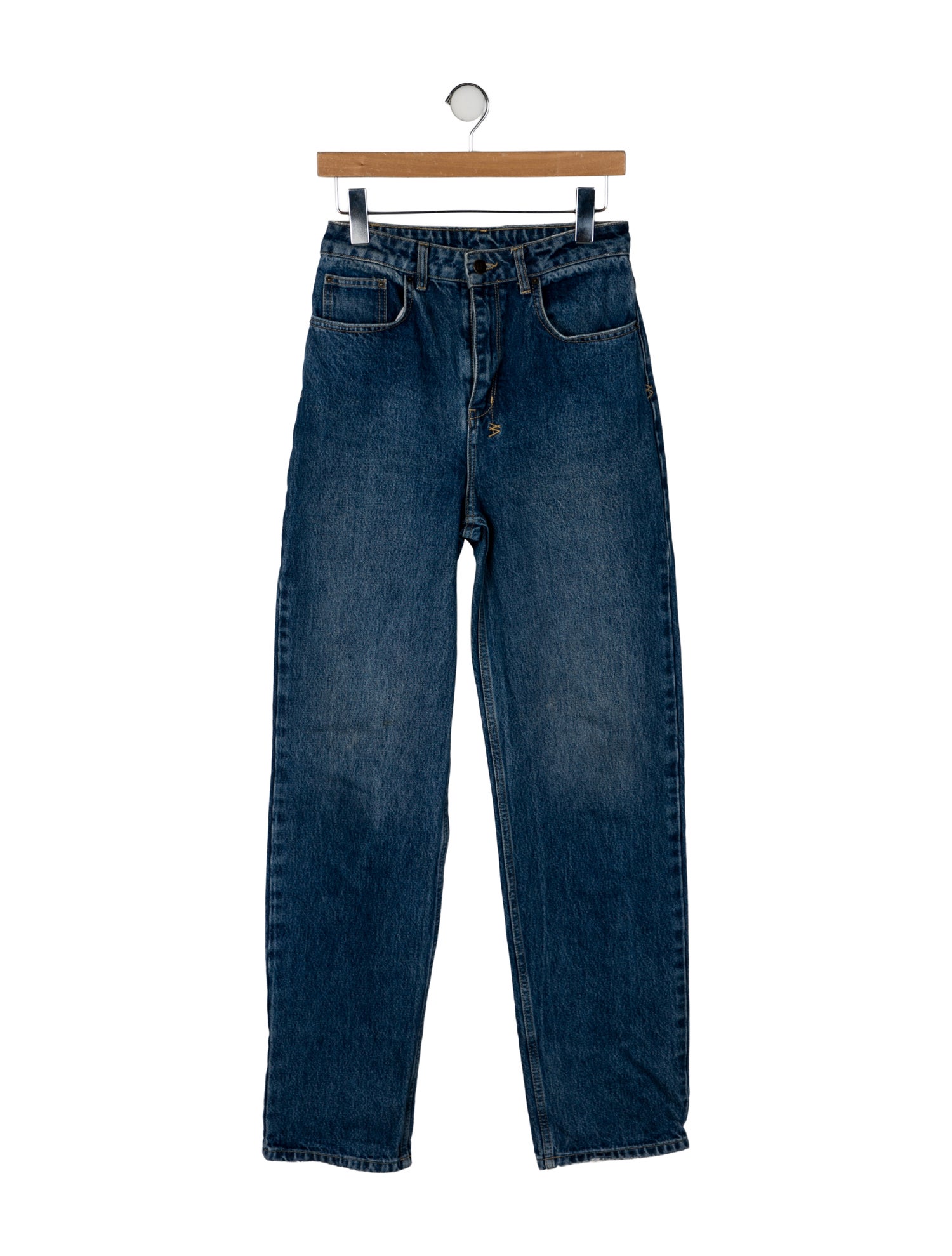 Ksubi High-Rise Straight Leg Jeans
