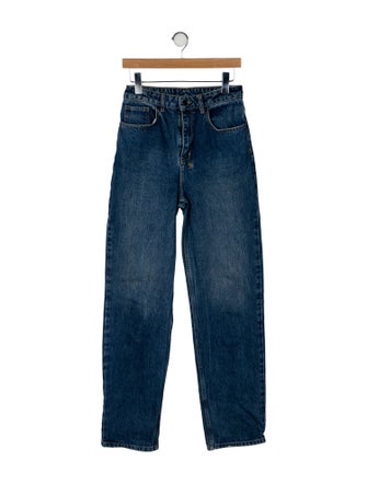 Ksubi High-Rise Straight Leg Jeans