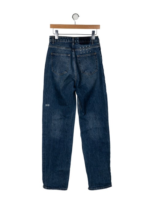 Ksubi High-Rise Straight Leg Jeans