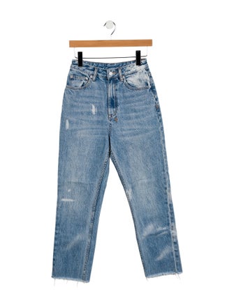 Ksubi High-Rise Straight Leg Jeans