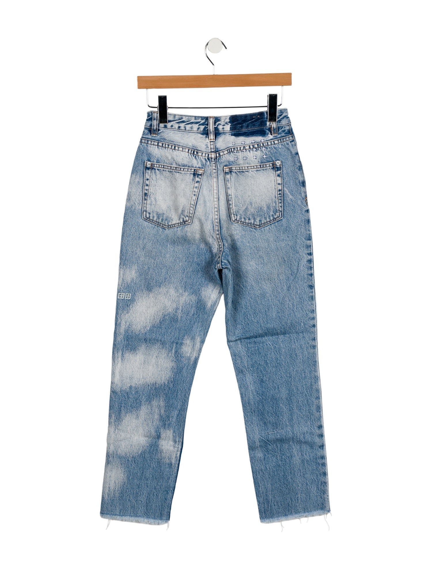 Ksubi High-Rise Straight Leg Jeans