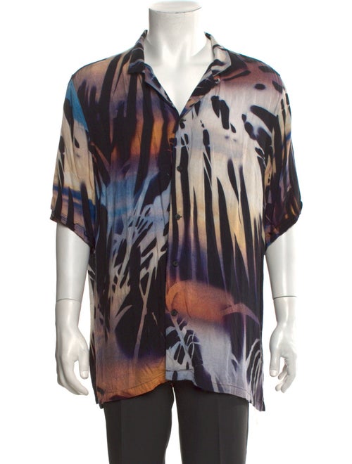 Ksubi Tie-Dye Print Short Sleeve Shirt