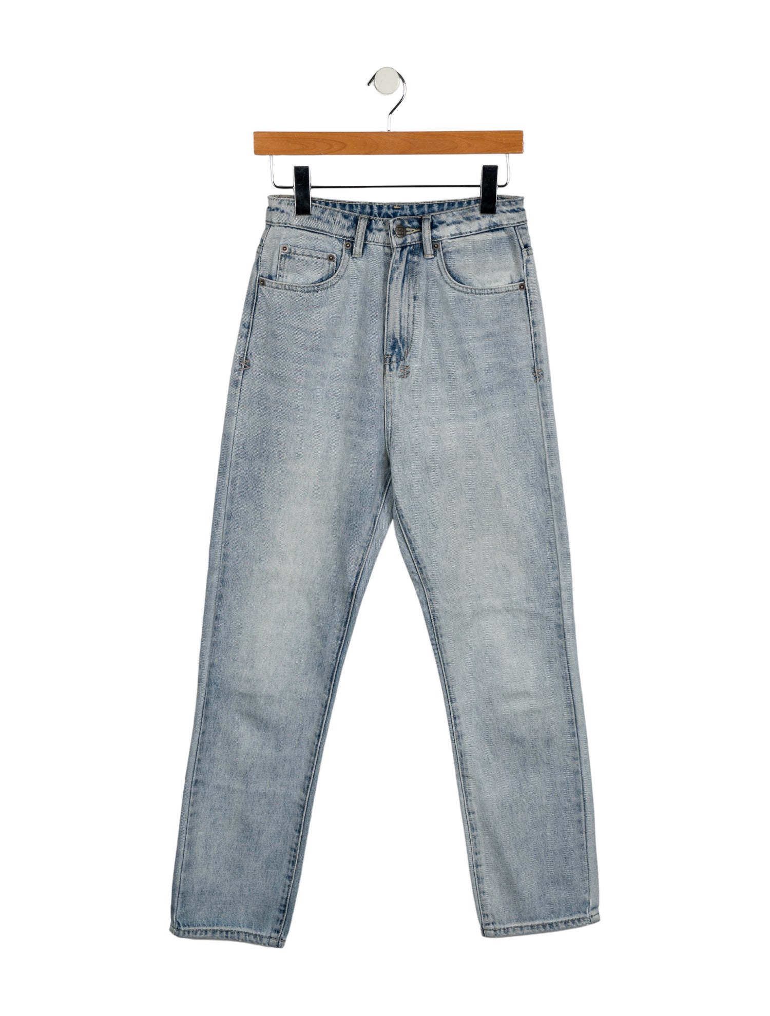 Ksubi High-Rise Straight Leg Jeans