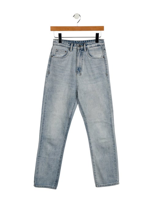 Ksubi High-Rise Straight Leg Jeans