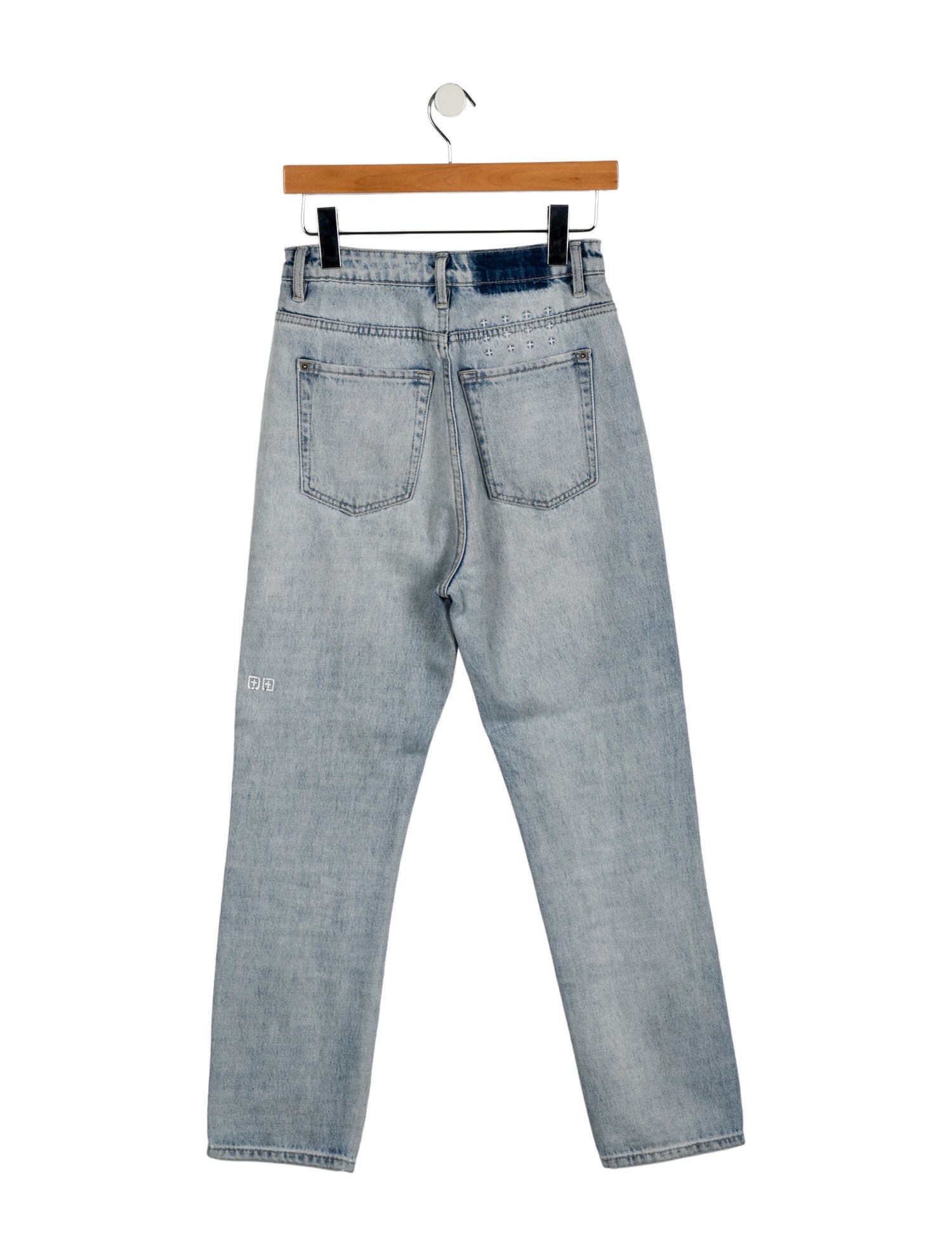 Ksubi High-Rise Straight Leg Jeans