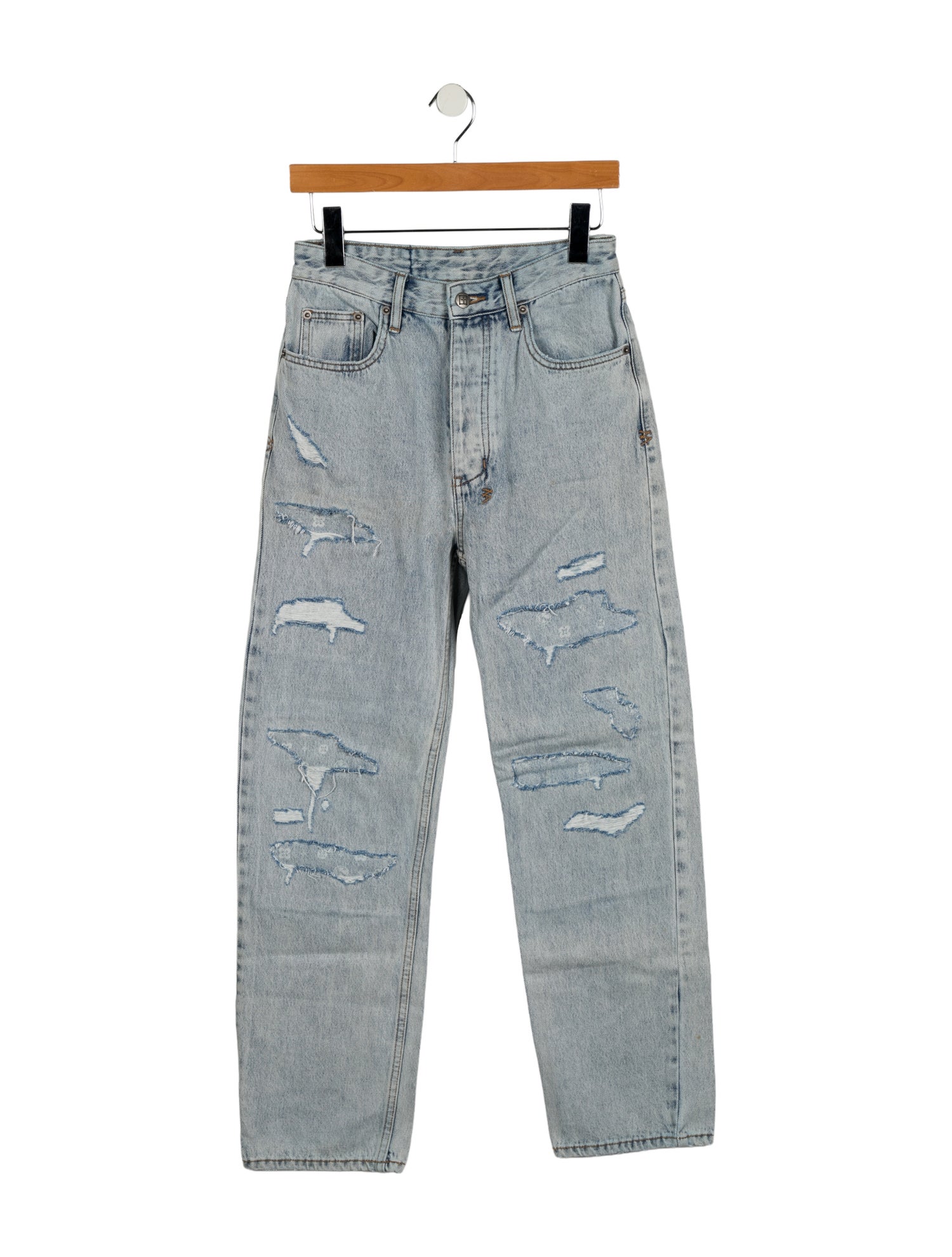Ksubi High-Rise Wide Leg Jeans