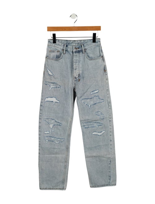 Ksubi High-Rise Wide Leg Jeans