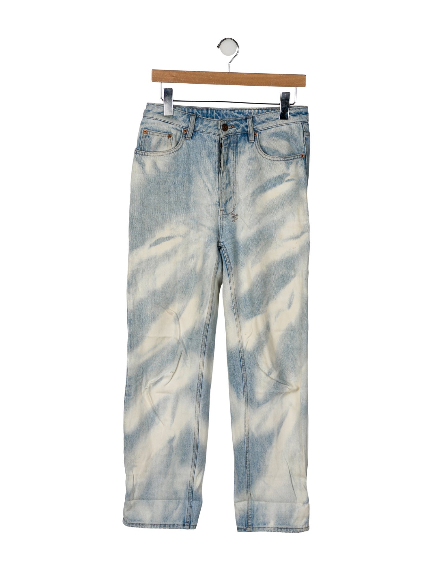 Ksubi High-Rise Straight Leg Jeans