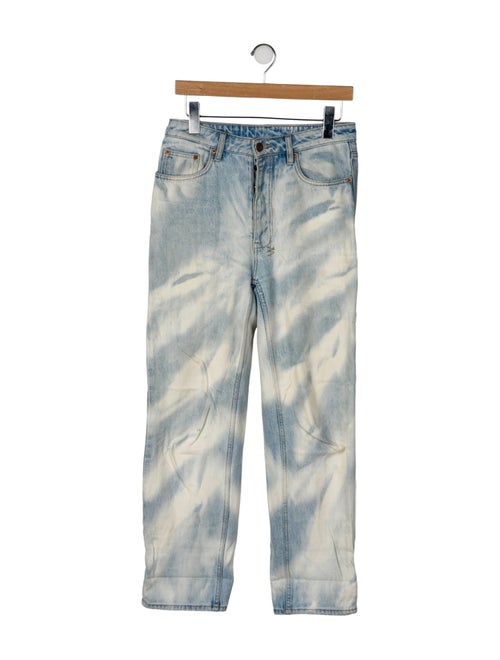 Ksubi High-Rise Straight Leg Jeans