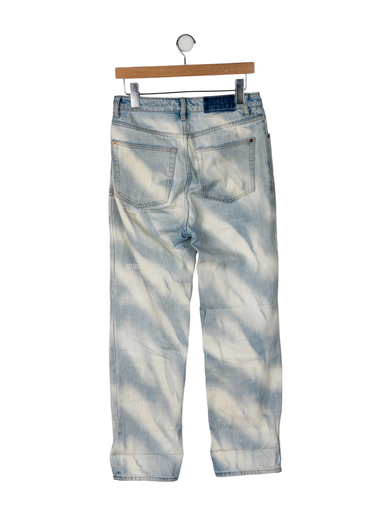Ksubi High-Rise Straight Leg Jeans