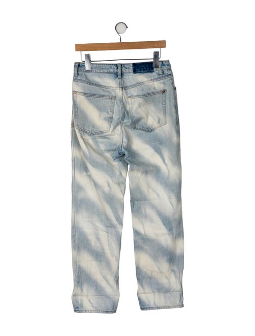 Ksubi High-Rise Straight Leg Jeans