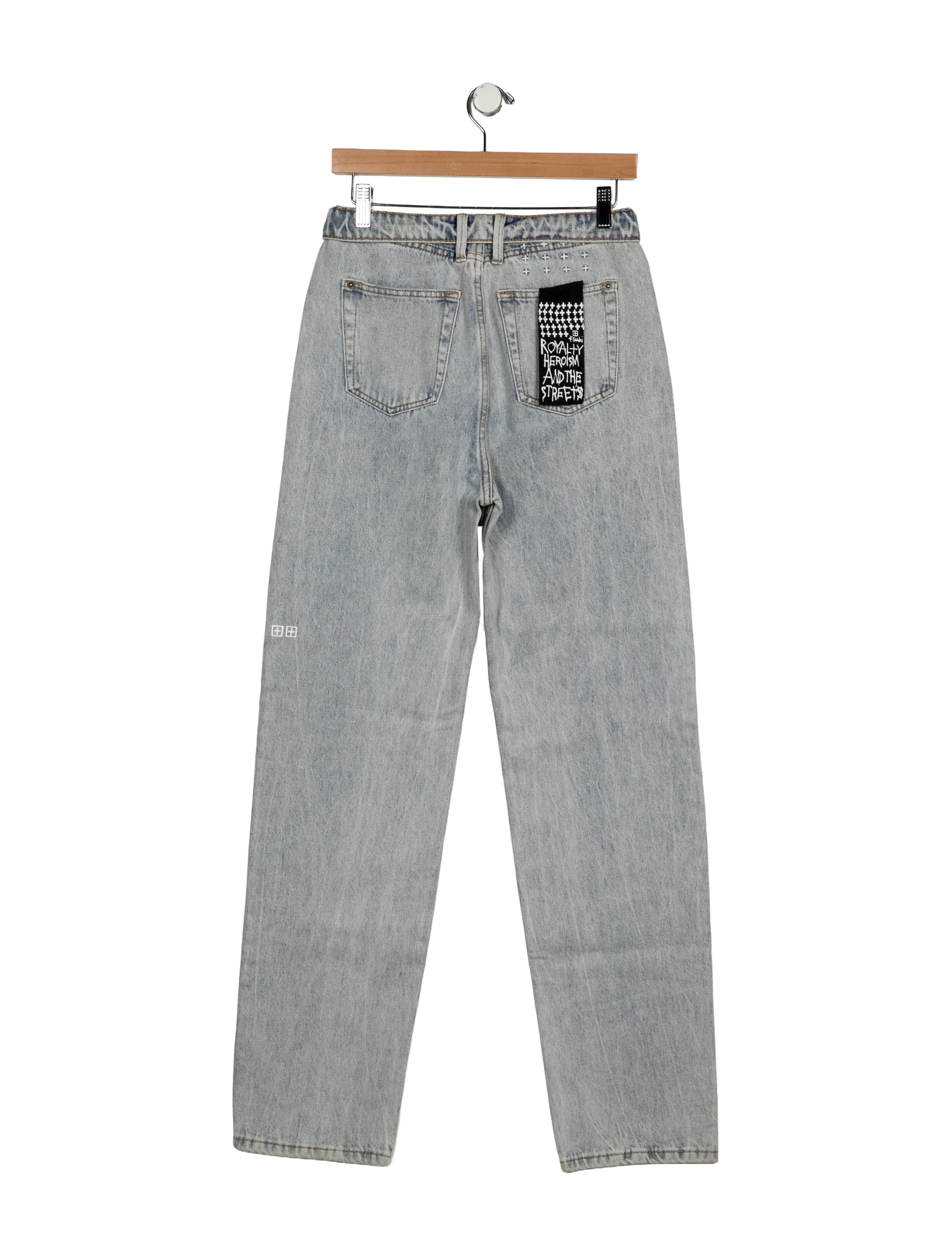 Ksubi Mid-Rise Straight Leg Jeans