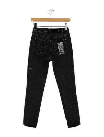 Ksubi Mid-Rise Skinny Leg Jeans