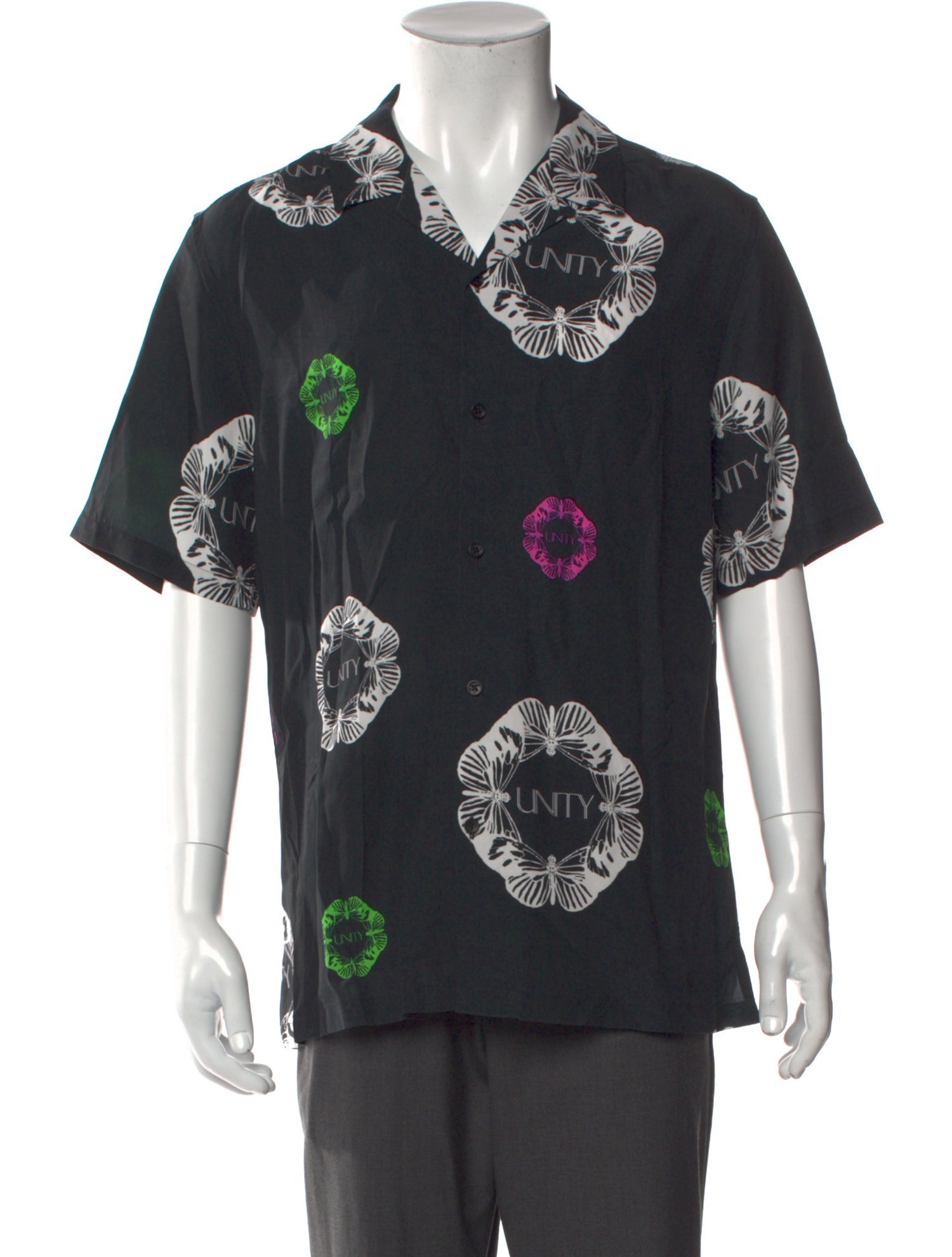 Ksubi Printed Short Sleeve Shirt w/ Tags