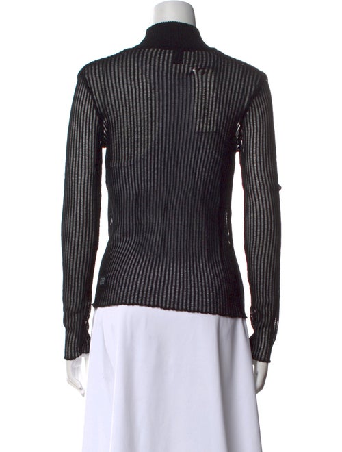 Ksubi Striped Turtleneck Top