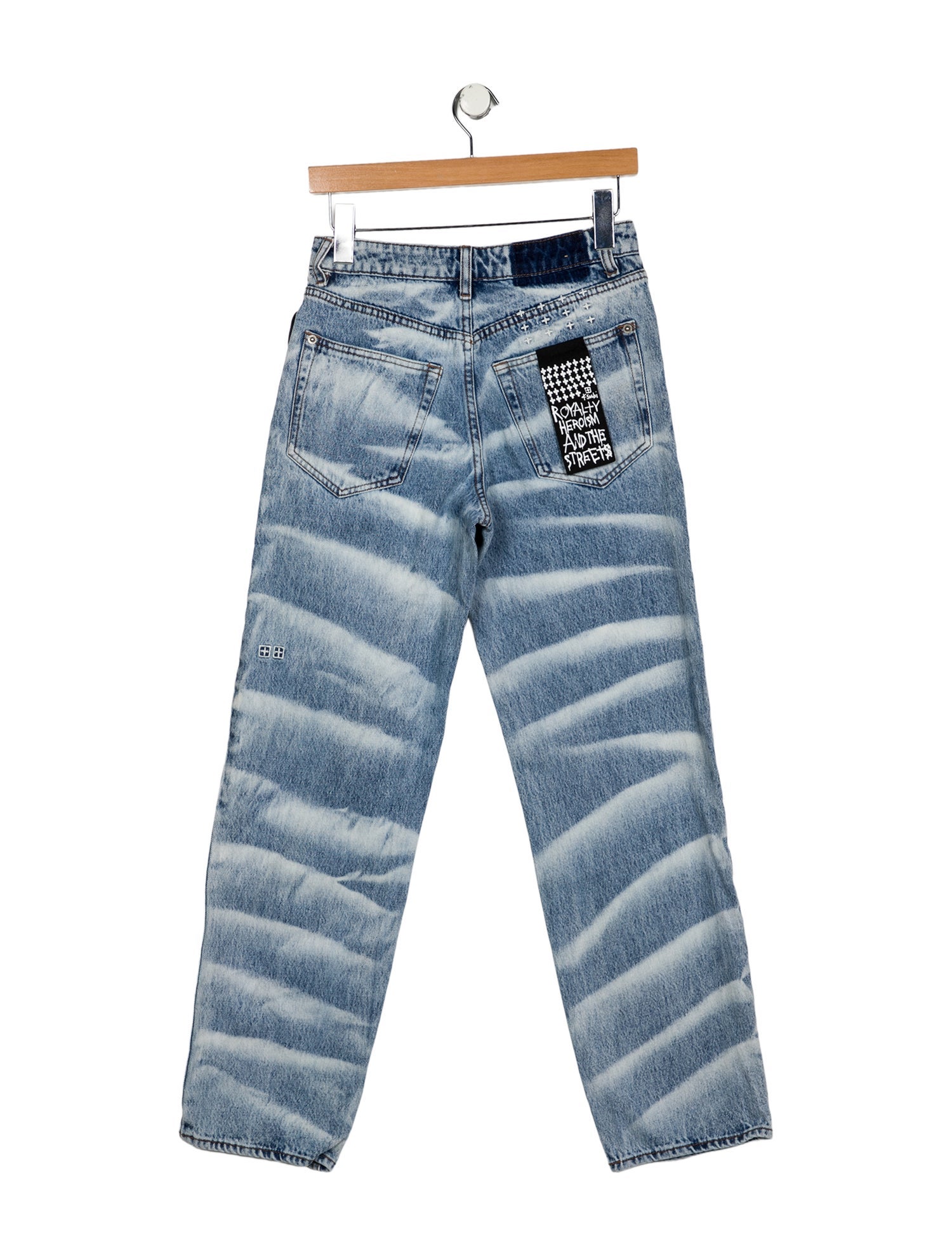 Ksubi Mid-Rise Straight Leg Jeans