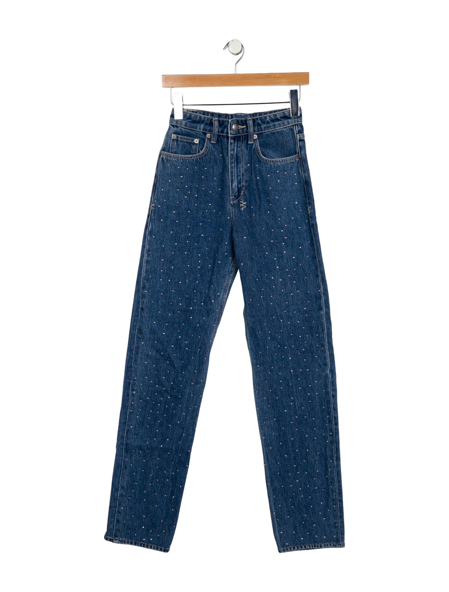 Ksubi High-Rise Straight Leg Jeans