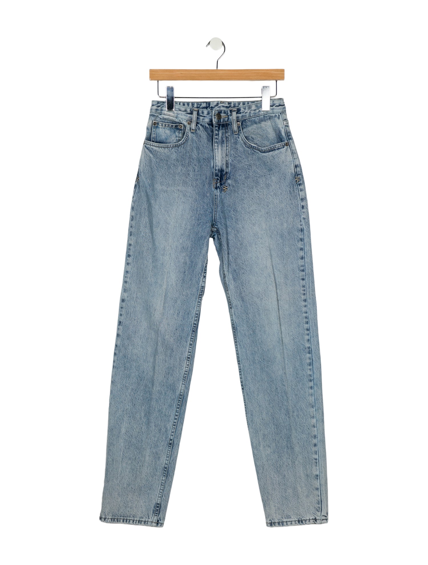 Ksubi High-Rise Straight Leg Jeans