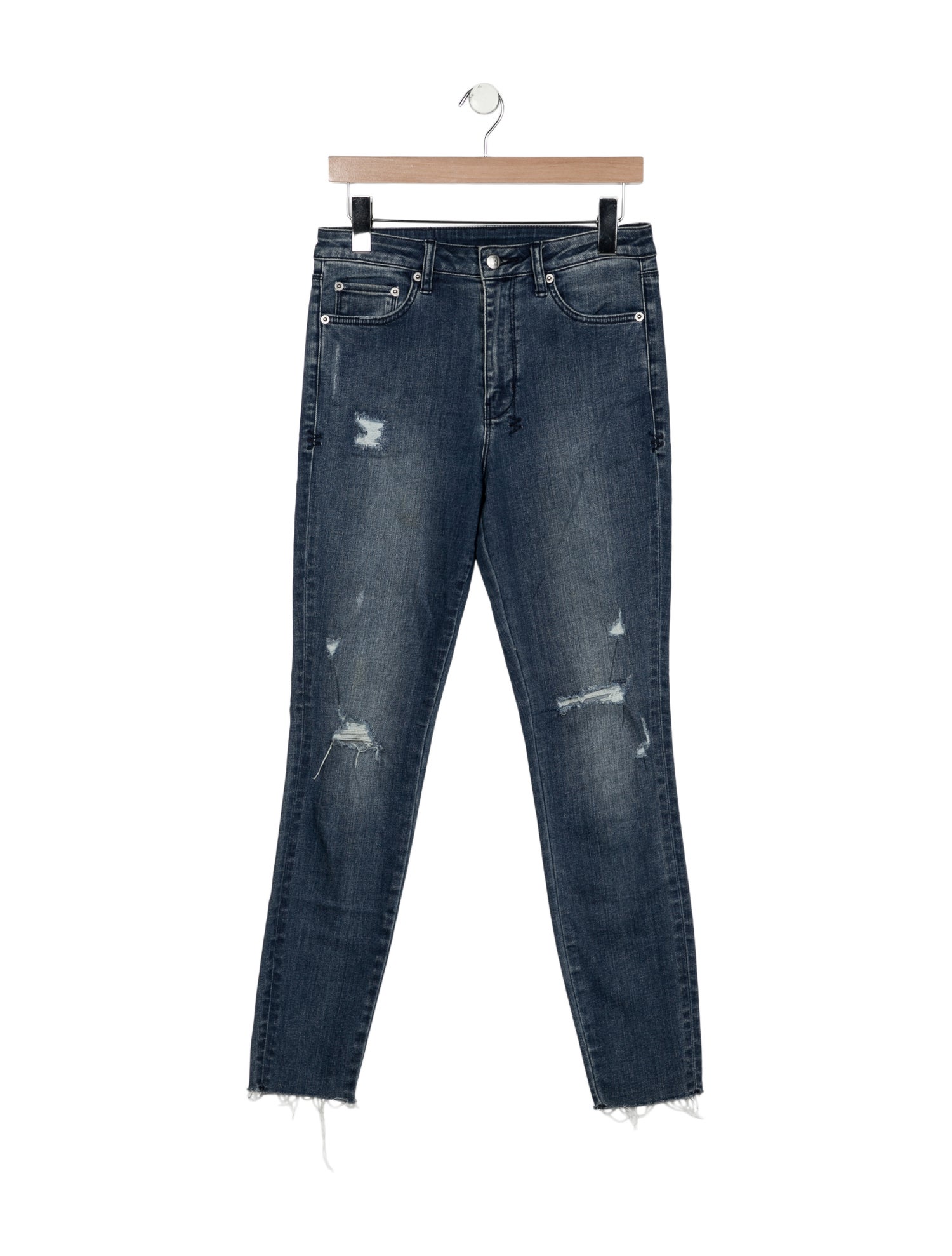 Ksubi Mid-Rise Skinny Leg Jeans